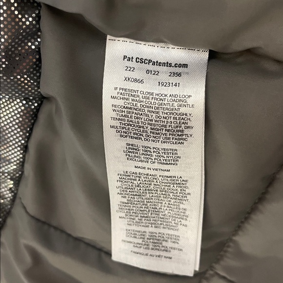 Women's Columbia  Gray Hooded Parka - Picture 3 of 6